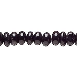 Beads Grade C Black Agate