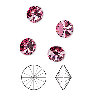 Rivolis Crystal Pinks