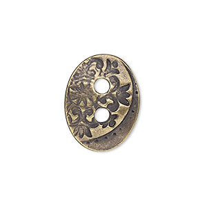 Buttons Brass Plated/Finished Gold Colored