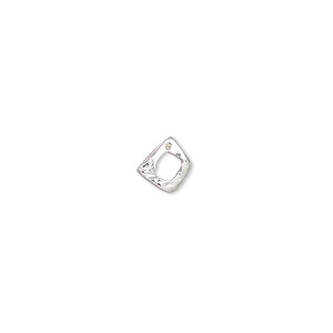 Links Rhodium-plated Silver Colored