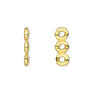 Spacer Bars Gold Plated/Finished Gold Colored