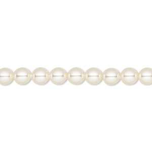Imitation Pearls Crystal Beige / Cream