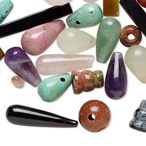 Beads Mixed Gemstones Mixed Colors