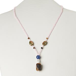 15PCS Black leather necklaces 45cm fit bead charm W19190