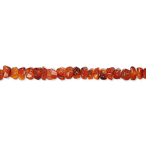 Bead, carnelian (dyed / heated), medium to dark, 4x2mm-5x3mm hand-cut faceted rondelle, C grade, Mohs hardness 6-1/2 to 7. Sold per 13-inch strand.