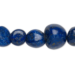 Beads Grade C Deep Blue Lapis