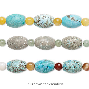 Beads Mixed Gemstones Mixed Colors