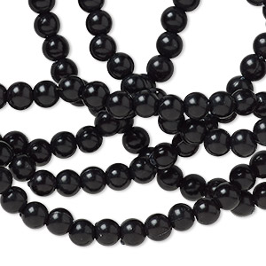Beads Lucite Blacks