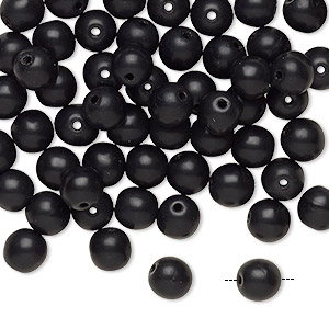 Beads Glass Blacks