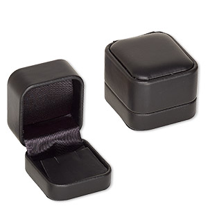 Gift and Presentation Boxes Leatherette Blacks