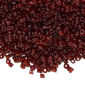 Seed Beads Glass Reds