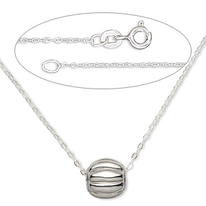 Other Necklace Styles Sterling Silver Silver Colored