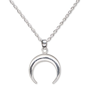 Necklace, Simple and Sleek Jewelry&#153;, sterling silver, wearable at 16 and 18 inches. Sold individually.