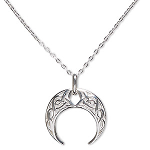 Necklace, Create Compliments&reg;, sterling silver, wearable at 16 and 18 inches. Sold individually.