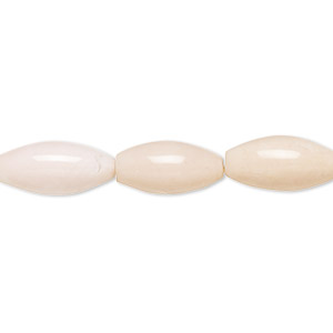 Bead, pink opal (natural), 9x7mm-16x9mm hand-cut oval with 0.4-1.4mm hole, C+ grade, Mohs hardness 5 to 6-1/2. Sold per 8-inch strand.