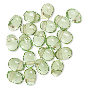 Beads Lampwork Glass Greens