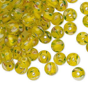 Beads Lampwork Glass Multi-colored