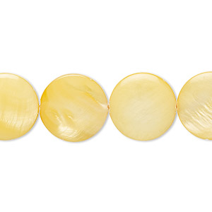 Beads Mother-Of-Pearl Yellows