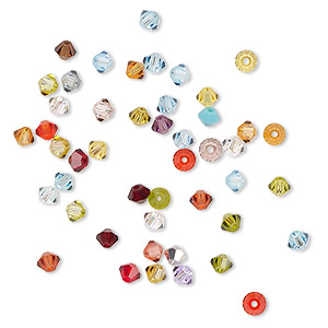 Beads Crystal Mixed Colors