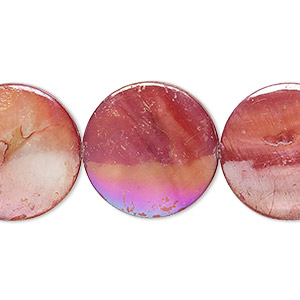 Beads Mother-Of-Pearl Reds