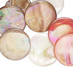 Beads Mother-Of-Pearl Mixed Colors