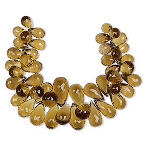 Beads Grade B Golden Quartz