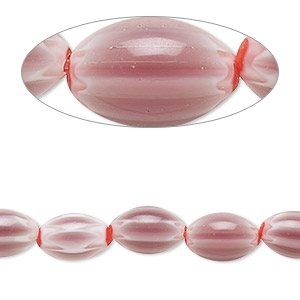 Bead, millefiori glass, opaque purple and multicolored, 11x7mm-12x7mm oval. Sold per 14-inch strand.