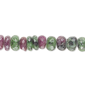 Beads Grade B Ruby In Zoisite