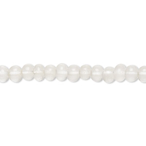 Bead, ecru quartz (natural), 5x3mm-6x4mm hand-cut rondelle, C grade, Mohs hardness 7. Sold per 14-inch strand, approximately 120 beads.