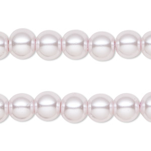 Imitation Pearl Jewelry Beads  Round Smooth Imitation Pearls