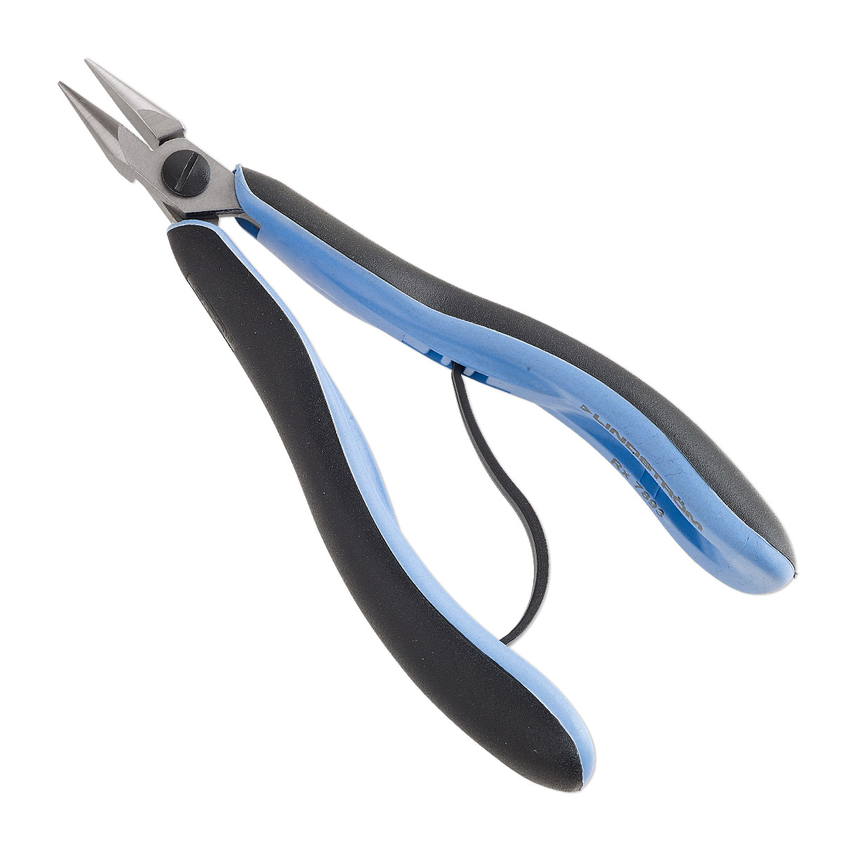 Pliers, Lindstrom® RX series, short chain-nose, steel / plastic ...