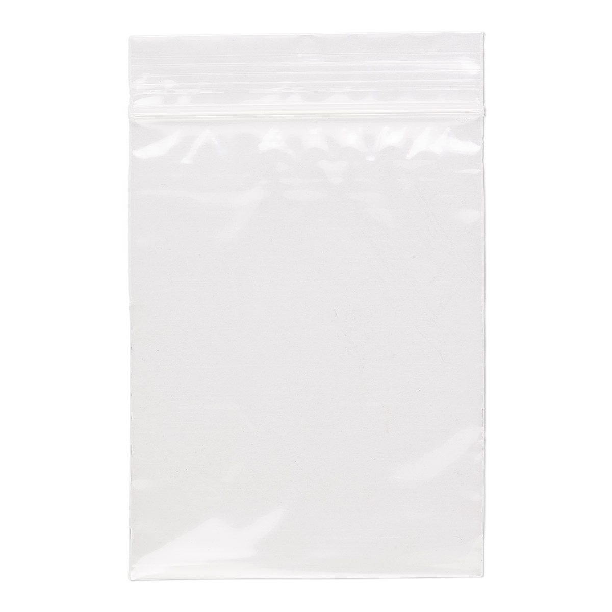 Bag, Tite-Lip™, oxo-biodegradable plastic, clear, 3x4-inch top zip ...