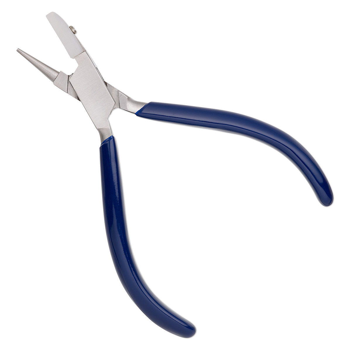 Pliers, EUROTOOL®, round- and flat-nose looping, stainless steel ...